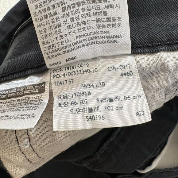 Levi’s 541 Men’s Athletic Taper Jeans Size 34X30 Black Denim Casual - Picture 3 of 9